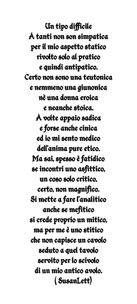 susanlett5's tweet photo. #BuongiornoATutti🎼🎵🎶🎙🎸🔞
♫ .♥.•* ☀¨`*•♫.•´*.¸☀.•´♥
😅☀ 😅 ALLEGRIA 😅☀ 😅
Eccome ...e nienye, oggi me sento così... un pizzico di #autoironia ogni tanto ci vuole ...maipiangetsi addosso 😅
#ScrivoQuelCheSento #VentagliDiParole https://t.co/yA6tGBVoNp