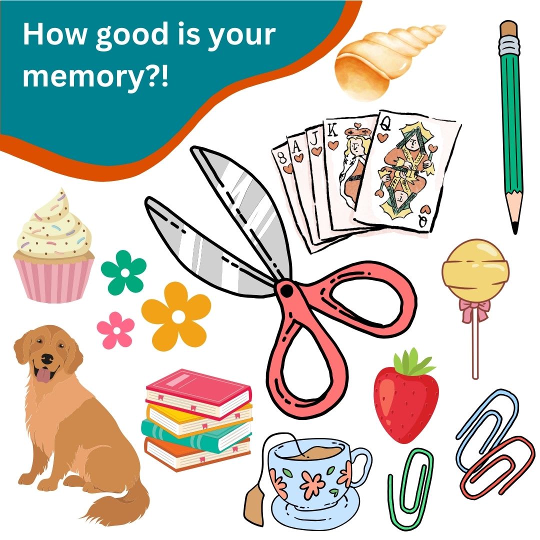 RAHTwick_Rich's tweet image. Up for a challenge? Test your memory! How many objects can you remember? Share your results in the comments! 

rightathometr.co.uk

#MemoryTest #2MinuteChallenge&quot;