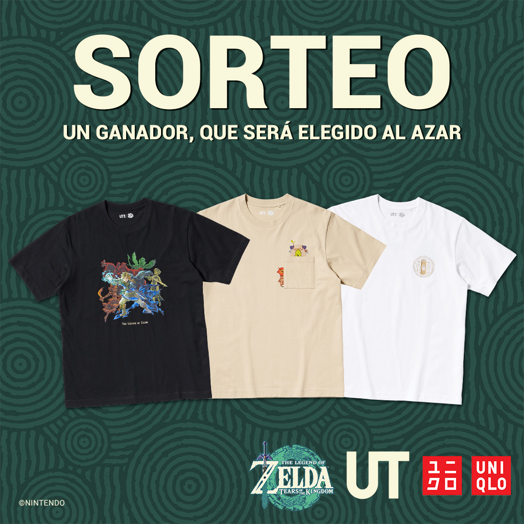 NintendoES's tweet image. ¡Sorteamos un pack con tres camisetas de la nueva colección The Legend of Zelda UT de UNIQLO!

Cuéntanos tu recuerdo favorito con The Legend of Zelda: Tears of the Kingdom usando #ZeldaTOTKUniqlo y participa. ¡Un ganador!

Hasta el 14-05 a las 23:59 CEST: ntdo.com/6016446JC