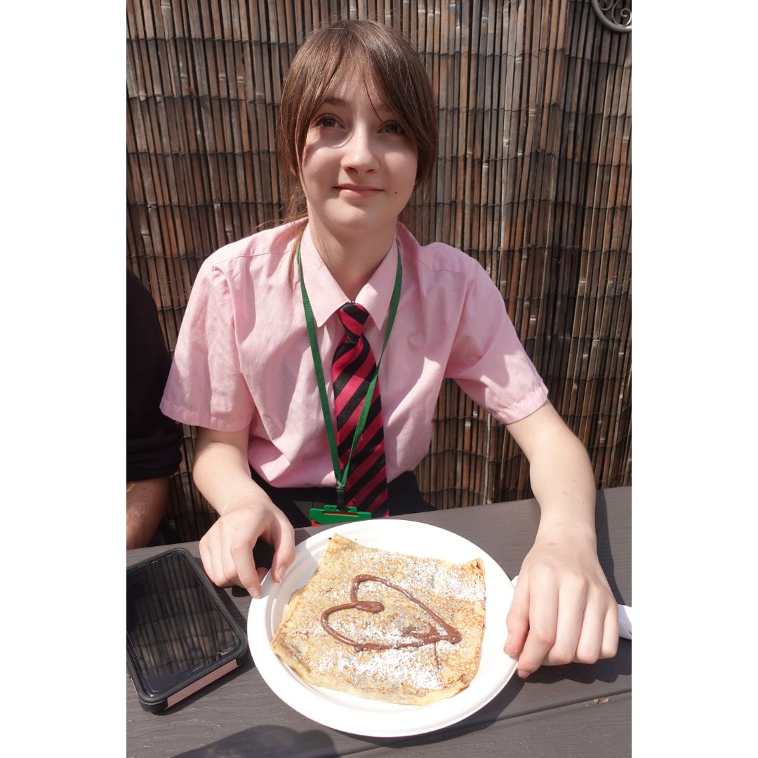 brentfordschool's tweet image. Diving into the delicious world of French cuisine with our Year 8 MFL students last week exploring traditional flavors. What an amazing experience! 
#FrenchCuisine #Crepes #LearningLanguages #SchoolLife