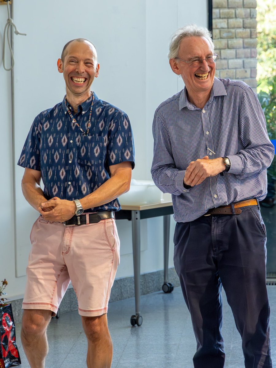 Happy retirement Matthew Smoker. You transformed TSL with your laughter. @jonathandgjones @TheSainsburyLab