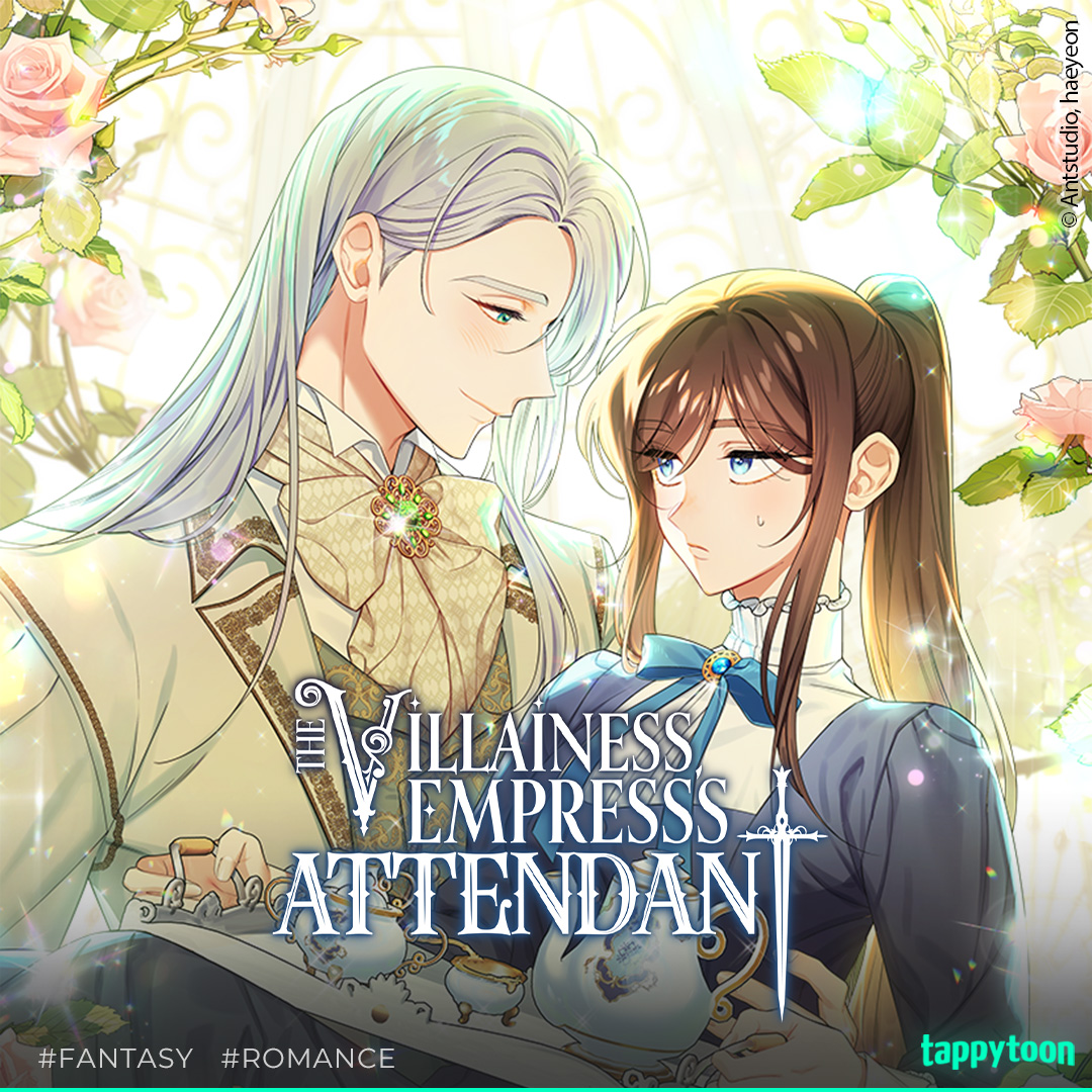 This new season of <The Villainess Empress's Attendant> will sweep you off your feet! 💖 In the crown prince's pursuit to uncover the true identity of the empress's attendant, he finds himself getting too close to her! 👀 Read on #Tappytoon ➡️bit.ly/48oGKTO #Romance