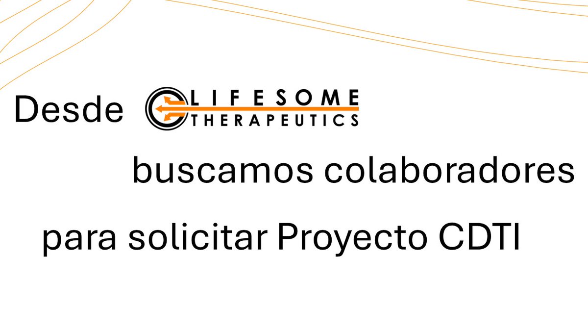 Desde Lifesome estamos buscando colaboradores (medianas empresas o grupos públicos de investigación) para presentarnos a la Convocatoria TransMisiones 2024 del CDTI y la AEI. ¿Trabajas en #antibióticos y #bacterias multirresistentes? ¡Trabajemos juntos en la propuesta!
