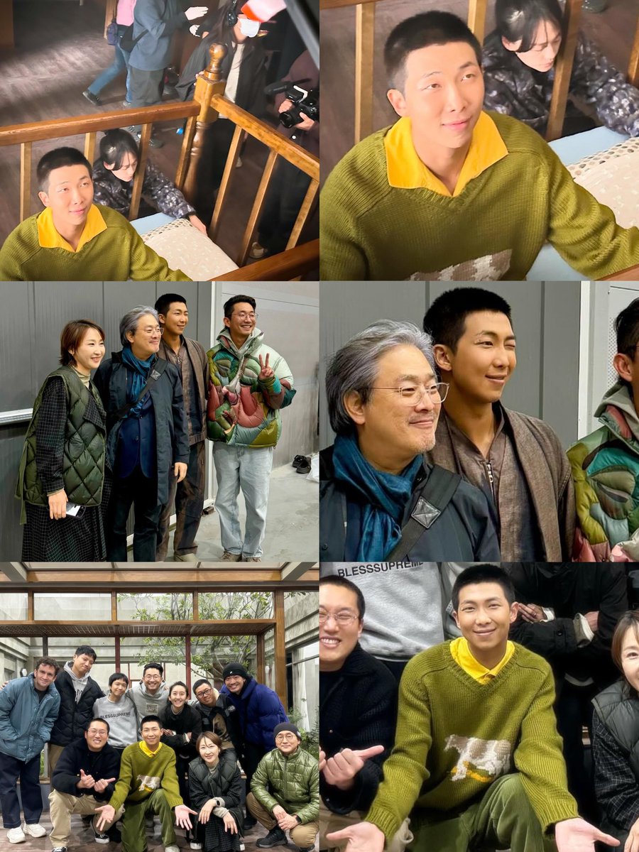 MORE PICS OF NAMJOON BEHIND THE SCENES!!