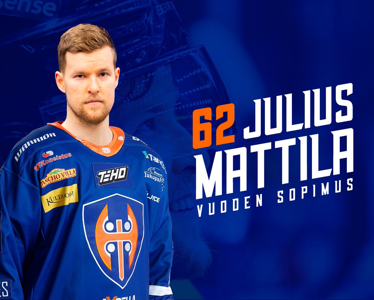 Sopimusuutisia: Tervetuloa Tapparaan keskushyökkääjä Julius Mattila! 📝

Tampereelta lähtöisin oleva 26-vuotias hyökkääjä siirtyy kirvesrintoihin Rauman Lukosta, jossa toimi myös joukkueen kapteenina päättyneellä kaudella.

📰 Lue uutinen: tappara.fi/fi-fi/article/…

#Tappara #Liiga