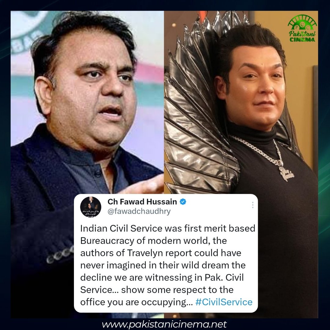 Fawad Chauhry criticises Hazim Bangwar's look at recent Hum Style Awards advising him to show respect to the office he holds.

#FawadChaudhry #HazimBangwar