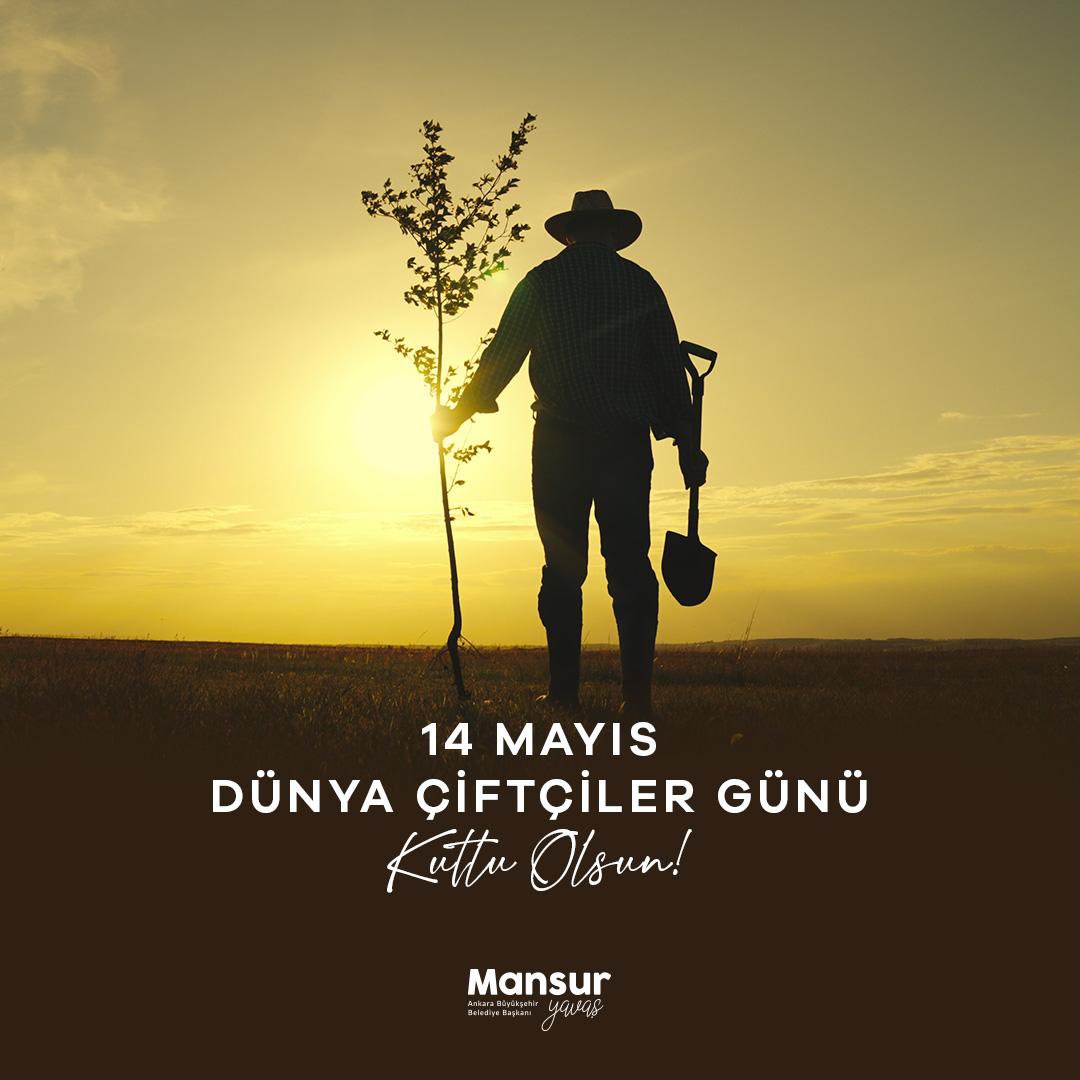 Verdikleri emek ve alın teriyle bizlere ve ekonomimize can veren tüm çiftçilerimizin 14 Mayıs Çiftçiler Günü kutlu olsun. Türkiye’nin yerel bazda en kapsamlı kırsal kalkınma desteklerini onlar için sağlamaya devam edeceğiz. Bereketinizin daim, hasatınızın bol olduğu bir yıl…