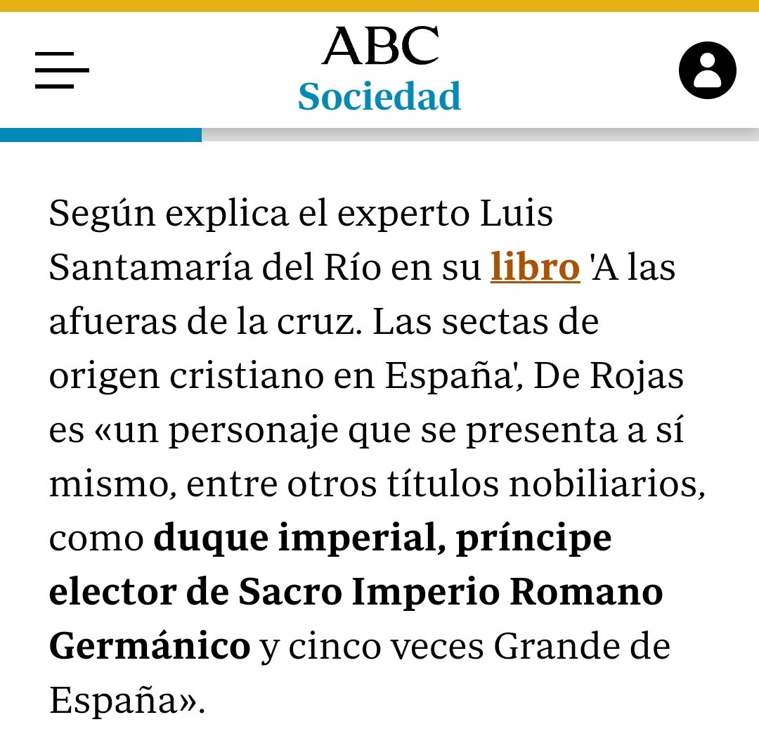 Hoy @abc_es publica este artículo de @navarropareja sobre las 'monjas cismáticas' de Belorado, citando mi libro 'A las afueras de la cruz. Las #sectas de origen cristiano en España' (@editorial_bac): abc.es/sociedad/obisp… @InfoRIES @Infosectas @SacerdosMariae @xiskya @unadfi