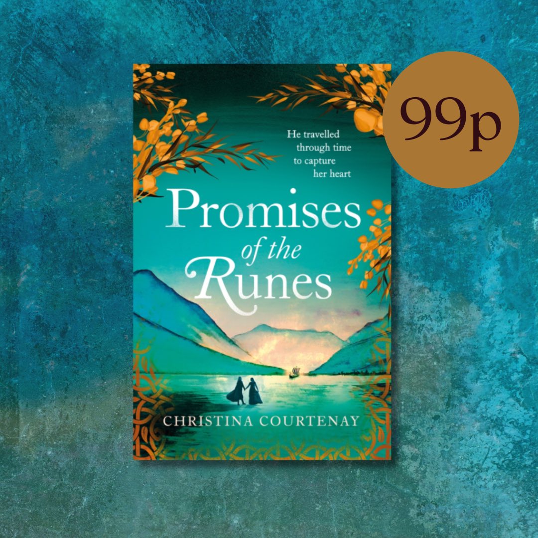 Can a 21st century man find love with a Viking woman? PROMISES OF THE RUNES – A UK Kindle Monthly Deal at only 99p! geni.us/ExsdDss    A #timeslip novel set in beautiful #Norway #Vikings #timetravel #seabattle #Hafrsfjord #TuesNews @RNAtweets