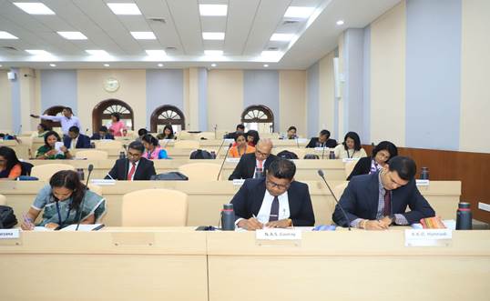 The 3rd Capacity Building Program for the Civil Servants of the Socialist Republic of Sri Lanka organized at National Centre for Good Governance (NCGG), Mussoorie

The Program is being attended by 41 Civil Servants working as Assistant Divisional Secretaries, Assistant
