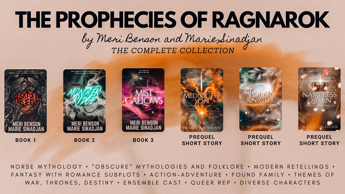 Because people asked - 🇵🇭 characters in The Prophecies of Ragnarok series!

🔹 Silje, the trilogy FMC (mom immigrated to Norway)
🔸 Maria of Mt. Makiling 😉 (Monster Ridge)
🔹 people of Santa Rosa, Laguna + Garmr the askal (Monster Ridge)
🔸 Javier, a WW2 soldier (Nameless Queen)