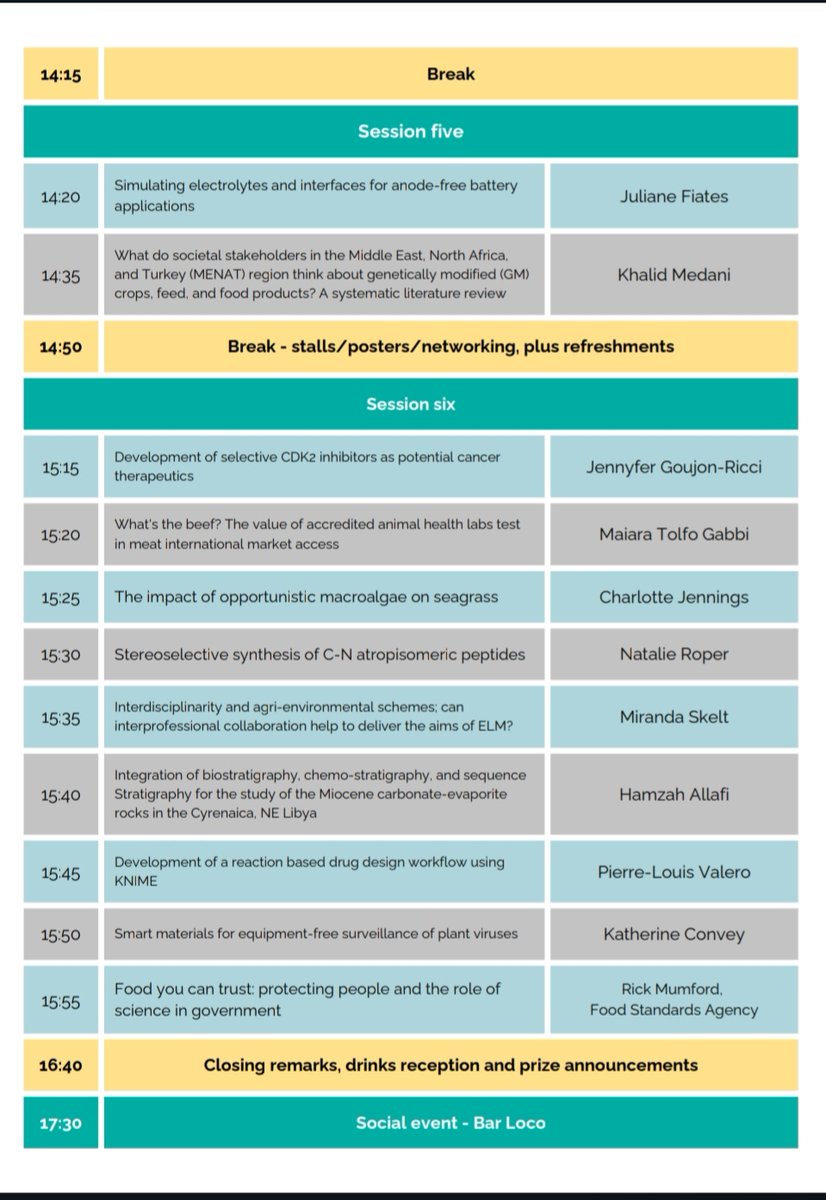 Daniel Hinds (@danielghinds) on Twitter photo Looking forward to a day of <a href="/SciencesNCL/">Sciences at Newcastle</a> talks at the SNESFest 24 Symposium today, with talks from <a href="/RobLCalvert/">Rob Calvert</a> <a href="/OmniaElshorbag3/">Omnia Elshorbagy</a> @collectiveEcol <a href="/sally_shortall/">Sally Shortall</a> <a href="/JordanCuff/">Jordan Cuff 🕸️🧬🕷️</a> <a href="/LynnFrewer/">Lynn Frewer</a> <a href="/DrMarkBooth/">Mark Booth</a> <a href="/Sarah_O_Griffin/">Sarah Griffin</a> <a href="/FiatesJuliane/">Juliane Fiates</a> @jengoujon <a href="/Charj98/">Charlotte Jennings</a> & our keynote <a href="/RickMumford3/">Rick Mumford</a>. Looking forward to a day of <a href="/SciencesNCL/">Sciences at Newcastle</a> talks at the SNESFest 24 Symposium today, with talks from <a href="/RobLCalvert/">Rob Calvert</a> <a href="/OmniaElshorbag3/">Omnia Elshorbagy</a> @collectiveEcol <a href="/sally_shortall/">Sally Shortall</a> <a href="/JordanCuff/">Jordan Cuff 🕸️🧬🕷️</a> <a href="/LynnFrewer/">Lynn Frewer</a> <a href="/DrMarkBooth/">Mark Booth</a> <a href="/Sarah_O_Griffin/">Sarah Griffin</a> <a href="/FiatesJuliane/">Juliane Fiates</a> @jengoujon <a href="/Charj98/">Charlotte Jennings</a> & our keynote <a href="/RickMumford3/">Rick Mumford</a>.