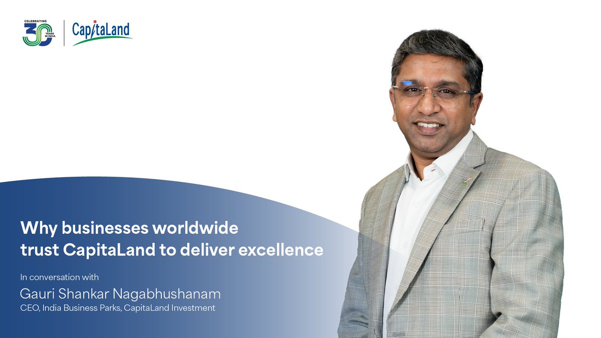 Find out why CLI's #businessparks are a class above the rest. @GauriShankarNag, CEO, #India Business Park, discusses why CLI is the preferred partner for MNCs, CLI’s expanding portfolio, tenant engagement & asset enhancement programmes. #wedoitbetter 💪 bit.ly/3wq4ARB