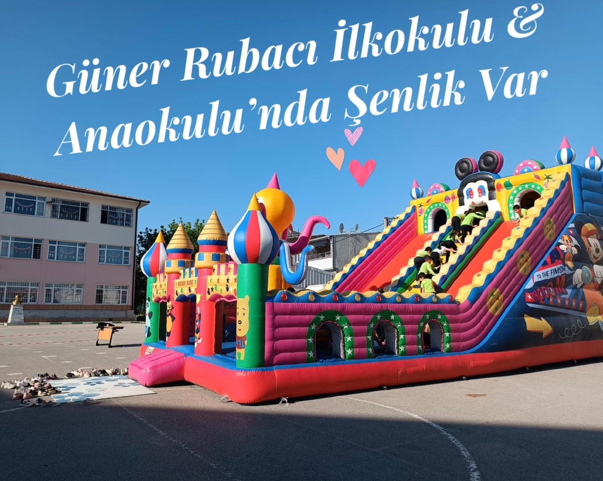 GunerRubac's tweet photo. Güner Rubacı İlkokulunda oyun şenliği ve pilav gününden kareler ...@Osmangazi_MEM https://t.co/pY3ksrhb5l