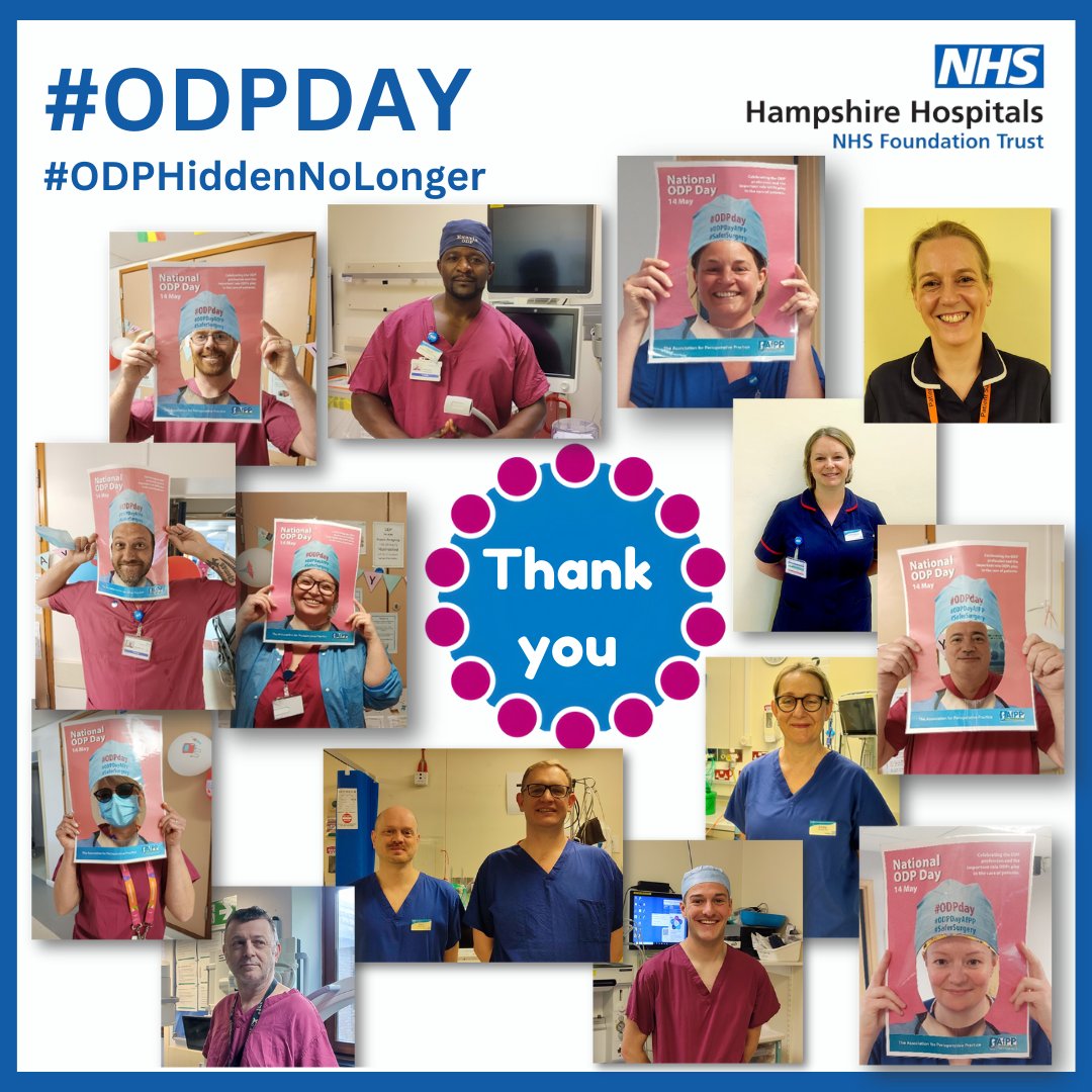 Happy #ODP Day to all the ODPs at HHFT! If you happen to see an ODP today, please show extra love and wish them a very Happy ODP Day! 🤩🌟🥳 @HHFTnhs @HHFTCNO @CollegeODP #ODPHiddenNoLonger