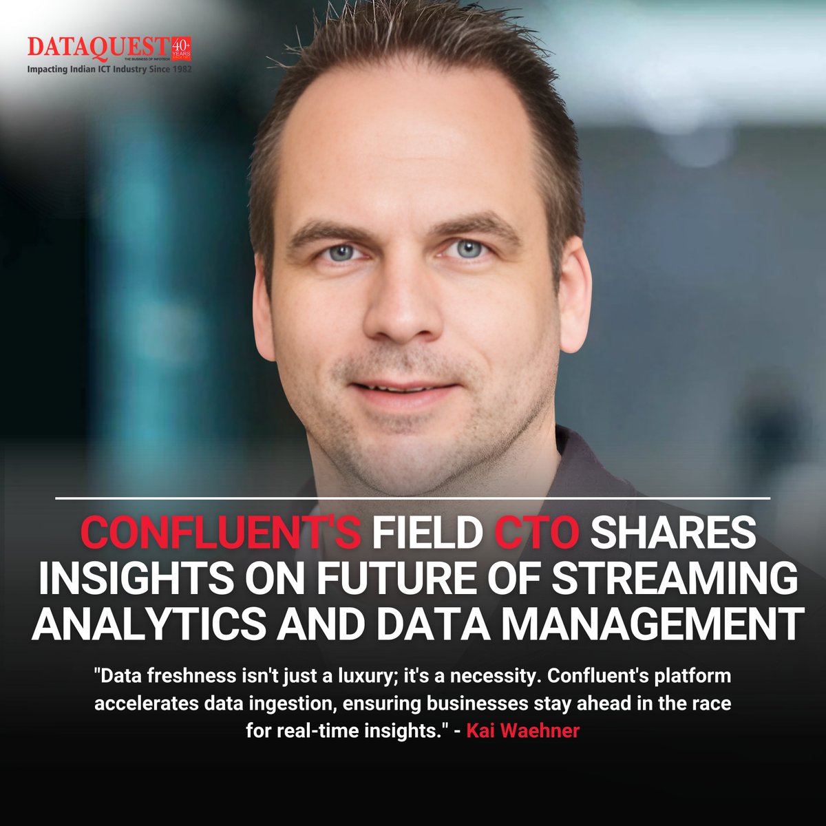 Confluent's Field CTO, Kai Waehner, shares insights on the future of streaming analytics and data management, highlighting the importance of reliable data flow, collaboration, and security.

Read the full interview: dqindia.com/interview/conf…

#StreamingAnalytics #DataManagement
