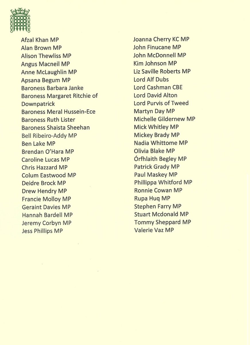 NEW: 50 MPs and peers have written an open letter to the Home Secretary demanding the creation of a Gaza Family Scheme to allow Palestinians in the UK to bring their family members trapped in Gaza to safety @GazaFamReunited