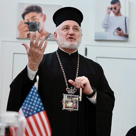 Archbishop Elpidophoros compares Greek bishops against gay marriage law to antisemites and Nazis orthochristian.com/160153.html Over the weekend, the outlet lifo.gr published an interview with Archbishop Elpidophoros of the Patriarchate of Constantinople’s Greek Orth...