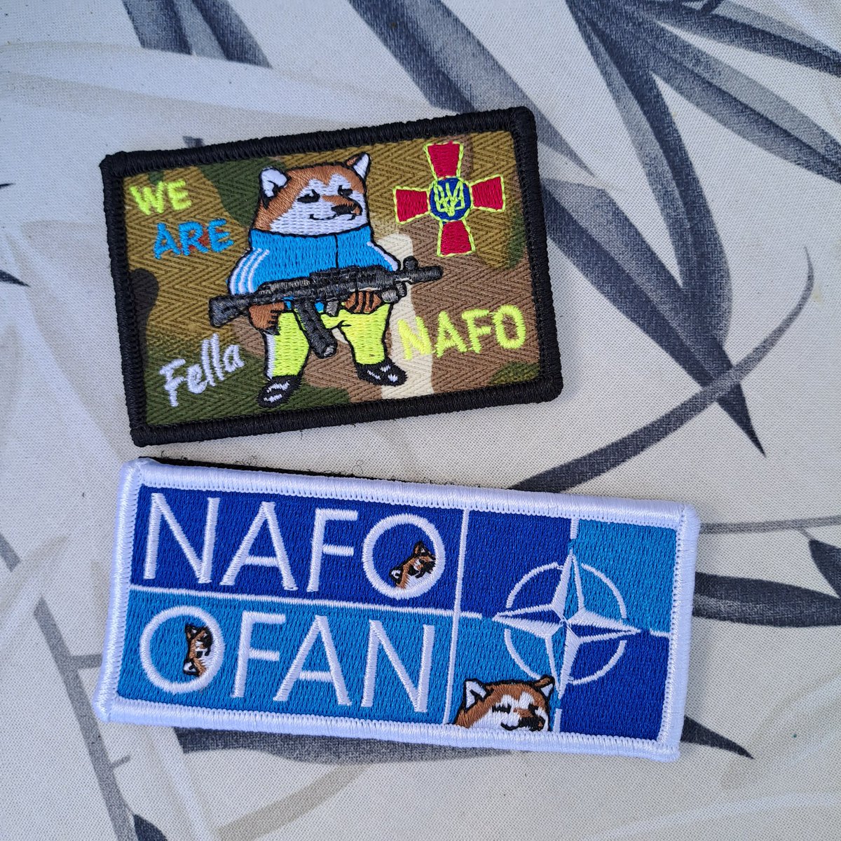 Thank you! @Official_NAFO Just arrived... 😍💙💛 nafo-ofan.org/en-de