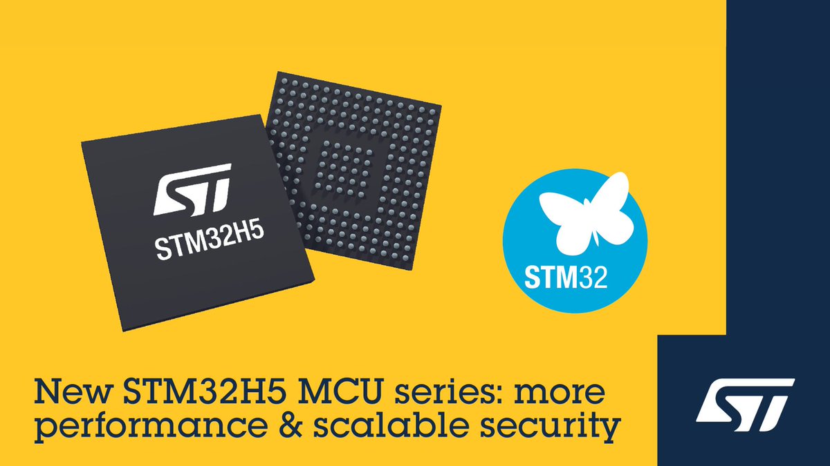 🪐 A galaxy of solutions. The STM32H5 boasts a 250 MHz Cortex-M33 core ready to tackle your most demanding IoT projects while offering modern security features. 🔍 Learn more on the #STBlog: spkl.io/6014446b0 #STM32