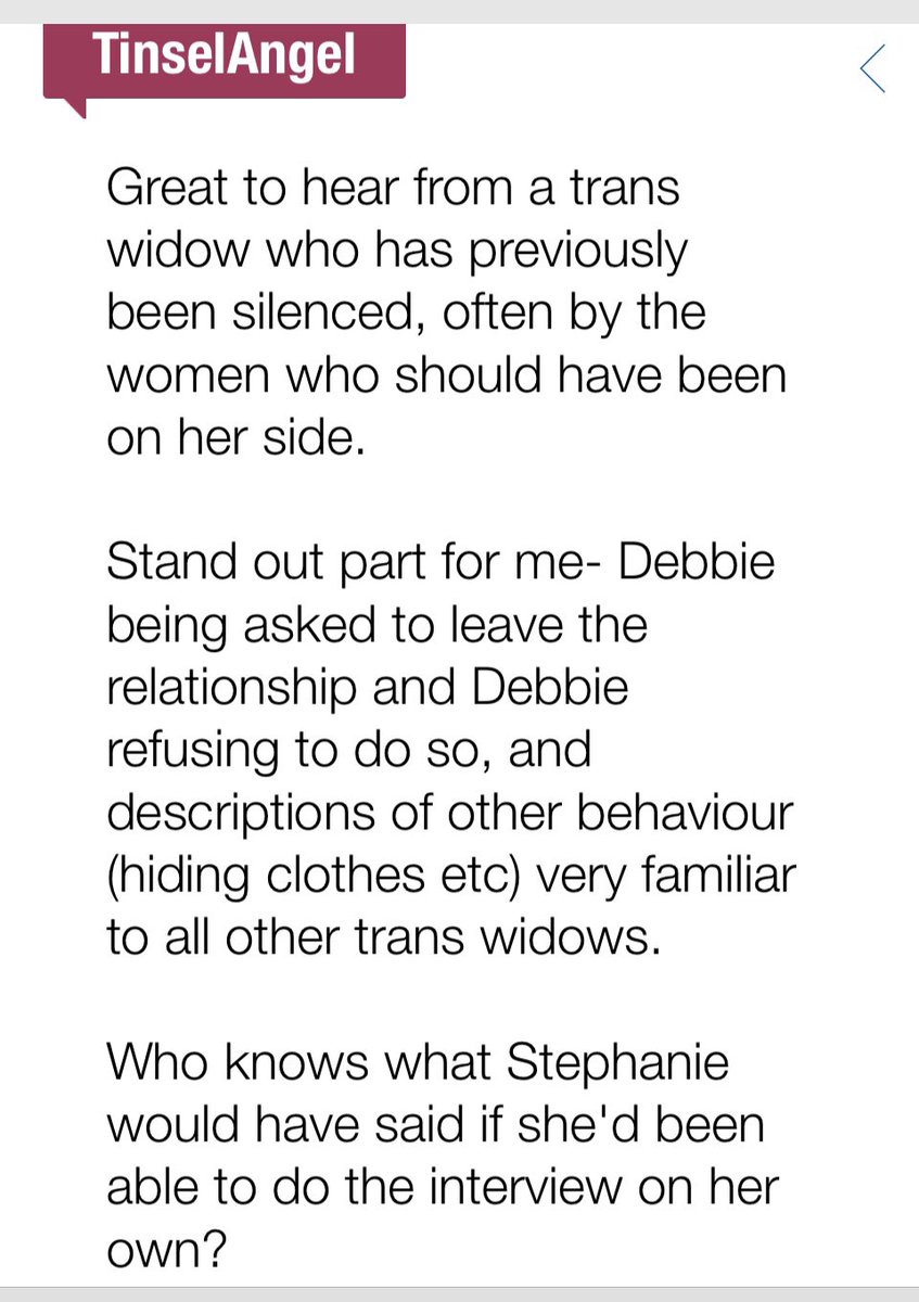 Some of us have been talking about this since 2020 and been ignored.

Debbie and Stephanie Hayton interview transcript mumsnet.com/Talk/womens_ri…