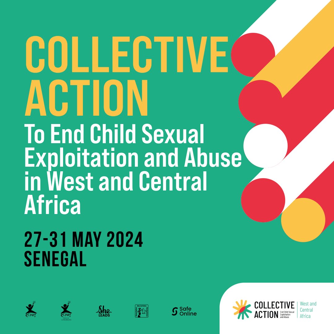 Announcing the #SenegalRegionalWorkshop! @ECPAT and partners are thrilled to unite #ChildProtection advocates to enhance knowledge, foster collaboration, and drive collective action against #ChildSexualExploitation and abuse in West and Central Africa. Stay tuned for updates!