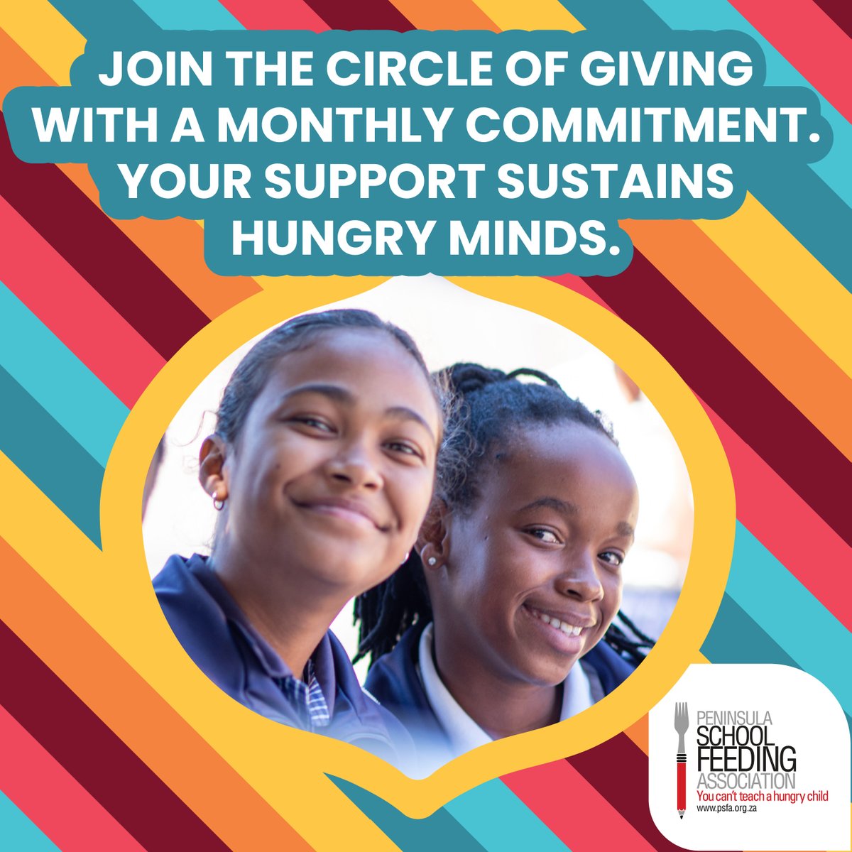 SchoolFeeding's tweet photo. Make a lasting impact with your recurring gift to PSFA!
Set up your monthly giving here: https://t.co/3CtGyO6Rk4
#MonthlyCommitment #GrowHope https://t.co/mRssPStYCB