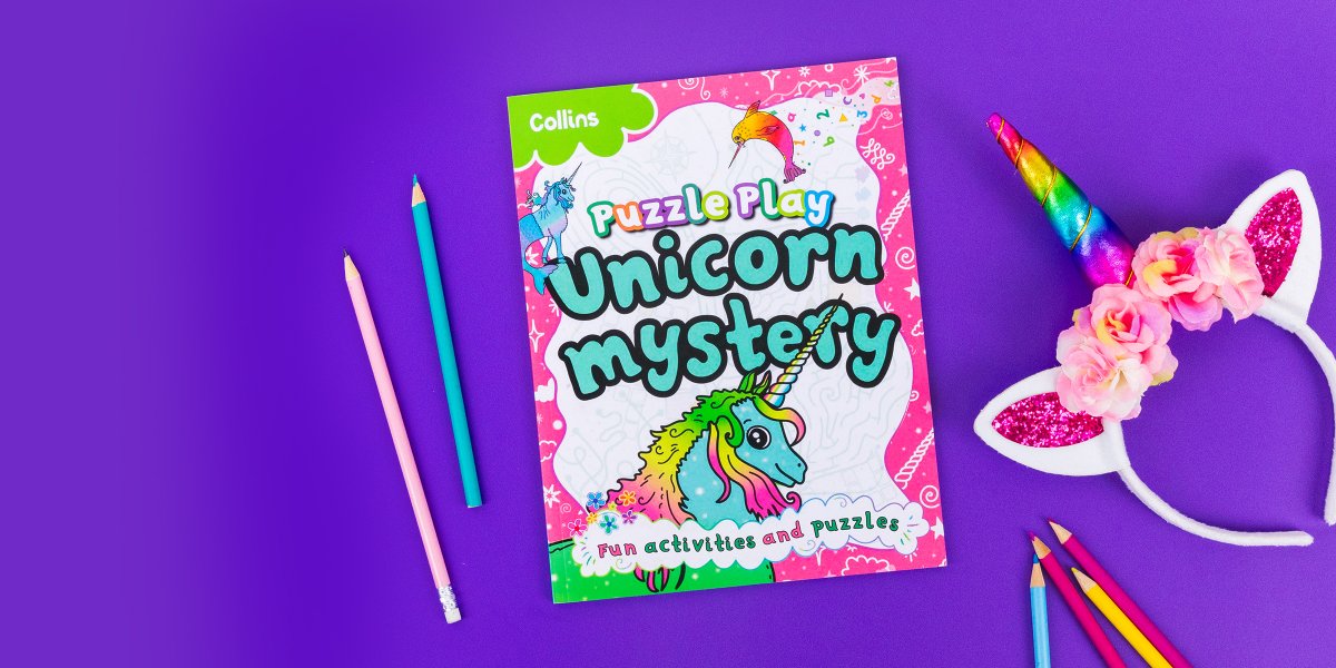 Unicorn Mystery is the perfect puzzling adventure for any young unicorn lover! 🦄 Filled with mazes, spot the difference, dot-to-dots, colouring, word searches, number puzzles and more. Pre-order your copy today: ow.ly/algW50Ryicb