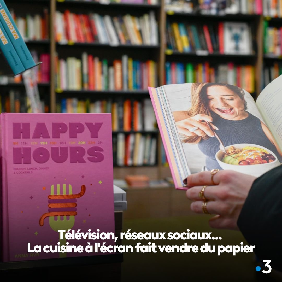 ENQUÊTE. Télévision, réseaux sociaux... La cuisine à l'écran fait vendre du papier france3-regions.francetvinfo.fr/bretagne/ille-…