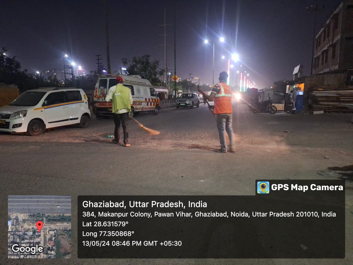 नगर पालिका परिषद् खोड़ा मकनपुर द्वारा प्रतिदिन व रात्रि में सफाई कार्य किया जा रहा है 
#swachhkhora #swachhsurvekshan2024 #SwachhBharatMission