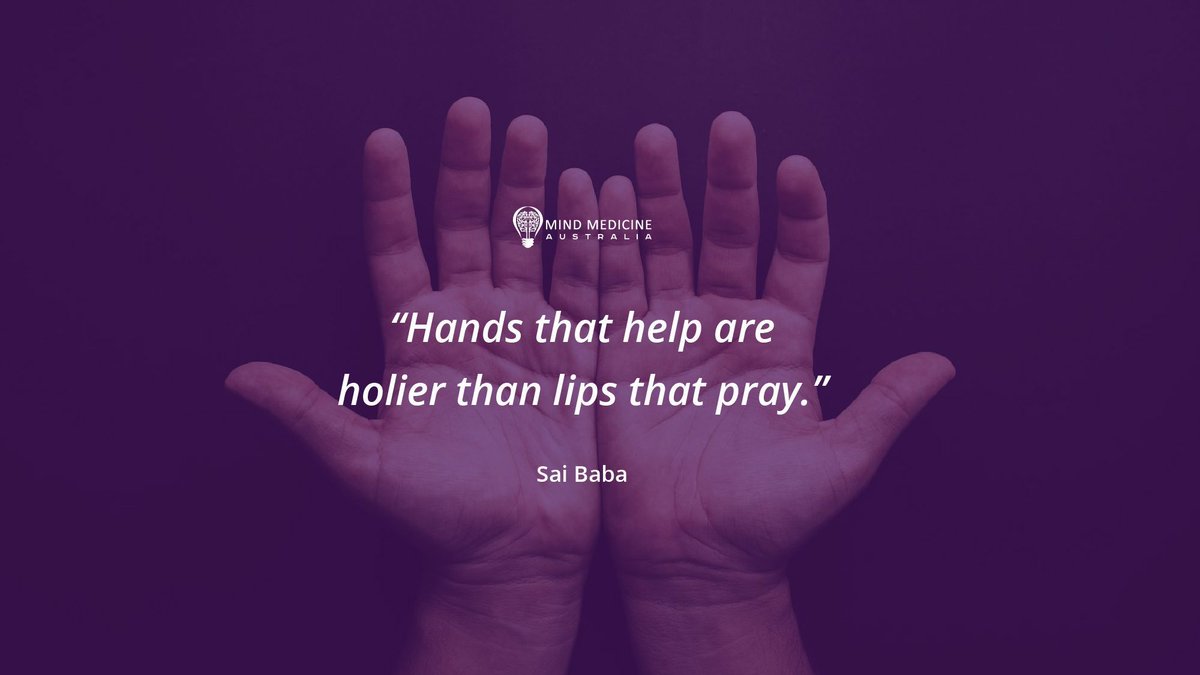 “Hands that help are holier than lips that pray.” #SaiBaba #inspiration #compassion