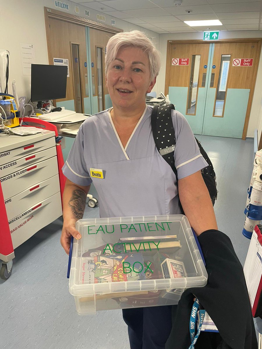 Thanks to Beata’s transformation Thursday activity box idea💡. I love it when I set the team a task and we get these wonderful ideas back! Hopefully some of our patients can enjoy our new box #transformationthursday #ideas It all just starts from 1 idea 💡@HelenCorle39491