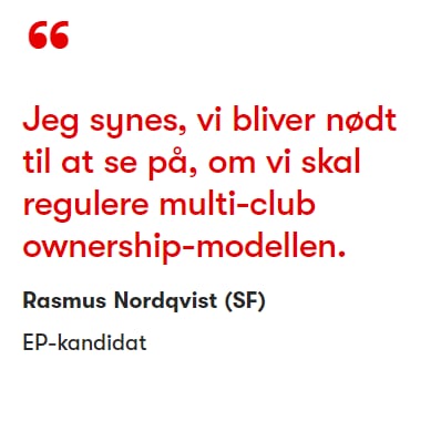 Man kan sige meget om det møde i Brøndby i onsdags, men det her citat er ramt lige i røven. Jeg håber at alle kandidater mener det! Det her handler ikke om hvilket parti man tilhører. Det her er storpolitik. @rasmusnordqvist  #dkpol #epvalg altinget.dk/idraet/artikel…