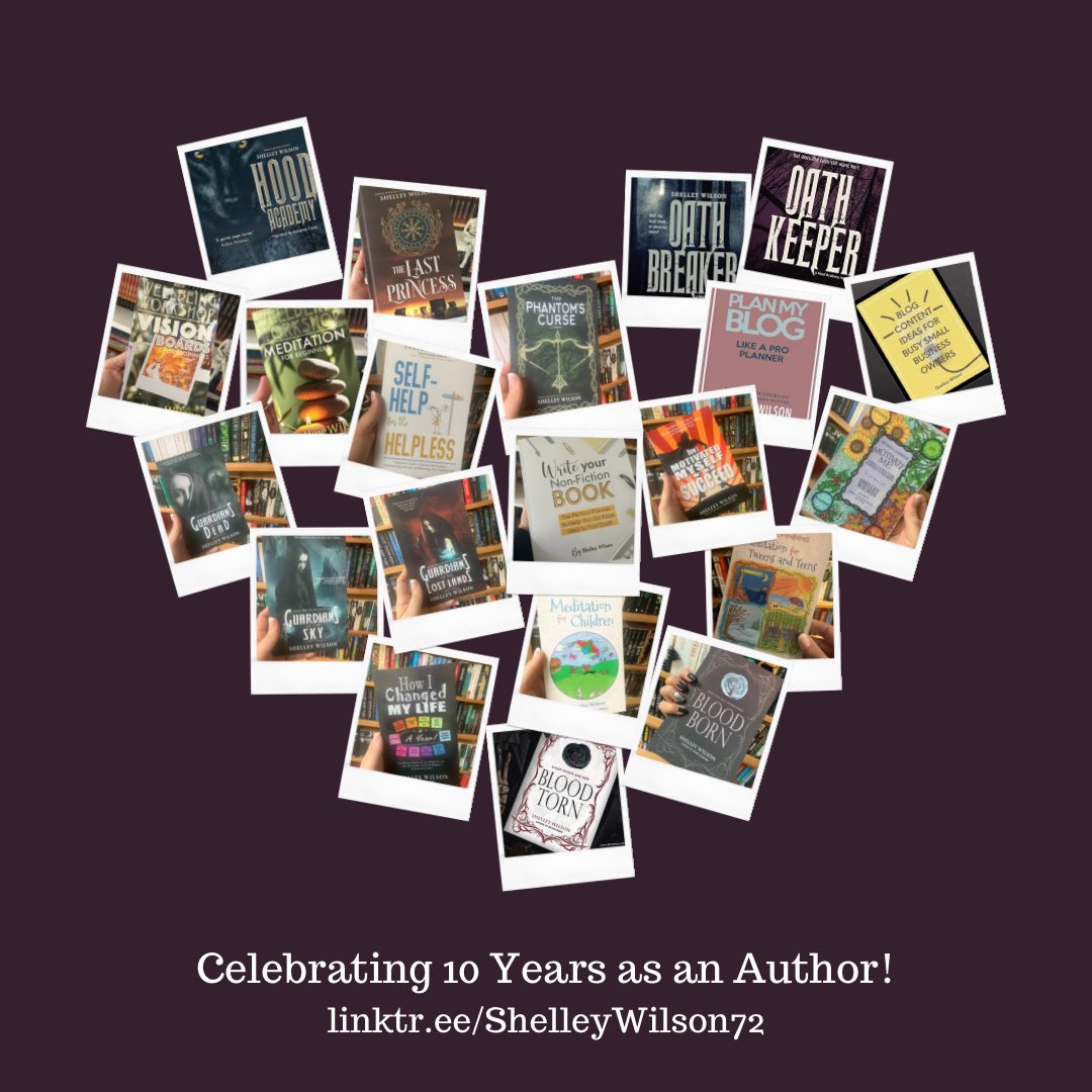Celebrating 10 years as an author! 🥳📚🥂 #authorlife #books linktr.ee/ShelleyWilson72