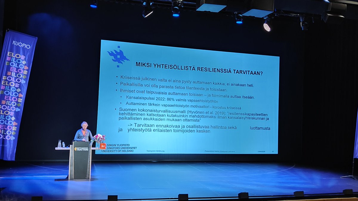 'Tarvitaan ennakoivaa ja osallistuvaa hallintoa sekä luottamusta ja yhteistyötä eri toimijoiden kesken.' #pasimäenpää #avoinhallinto #osallisuus #luottamus @oulunkaupunki 💜💙 järjestää #alueellinen #kansalaisjärjestöakatemia 7.11. 🥳 @VMuutiset @HoKatju @PauliinaPussin1