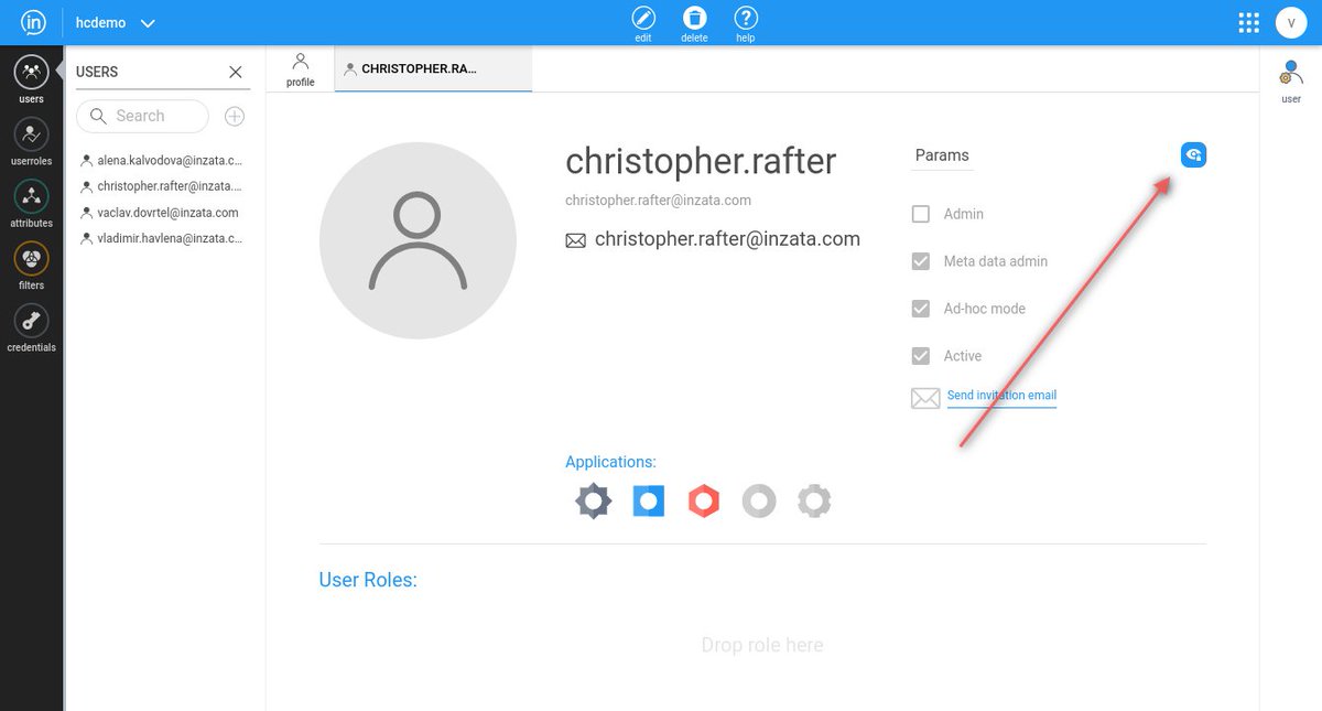 InzataDev's tweet photo. 🆕 in the #Inzata app: Admins👨‍💻 can now impersonate non-admin users within the project💻. Check out this functionality in the #InVault module!🔍 https://t.co/UP3A6ac6j7