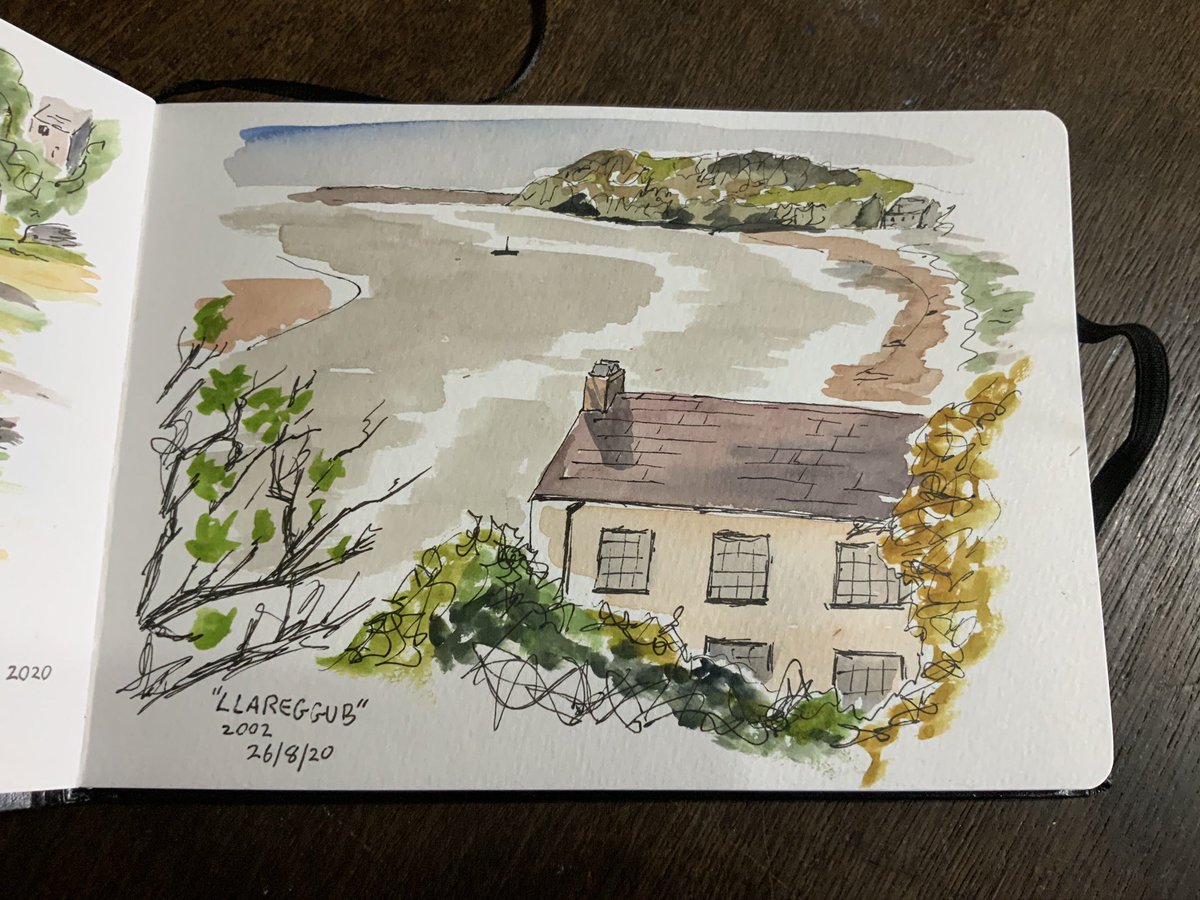 mikes_garden's tweet image. To begin at the beginning: It is a spring moonless night in the small town, starless and bible-black, the cobble streets silent and the hunched, courters ‘ and rabbits’ wood limping invisible down to the sloe black,,,. Happy Dylan Day / Dydd Dylan hapus. #DylanThomas #DylanDay