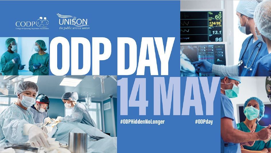 Happy ODP day to all our AHP #ODPHiddenNoLonger colleagues. Not always as visible, but definitely appreciated and valued for all they do for our patients @sfh. Have a great day! @SfhTheatres @PhilBoltonRN @AHPs4Notts @CollegeODP