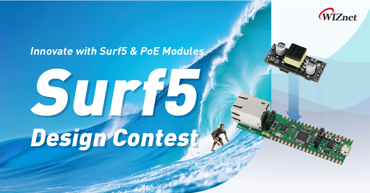 WiznetTeam's tweet image. 🚨 Hurry! Last chance to sign up for the IoT Design Contest! 🚨
Get a FREE $15 sample & compete for $6,000 in prizes. ⏰
📅 Deadline: May 20
Don't miss out—apply now! 👉 maker.wiznet.io/contest/surf5
#IoTDesignContest #IoT #TechContest #Innovation #FreeSample