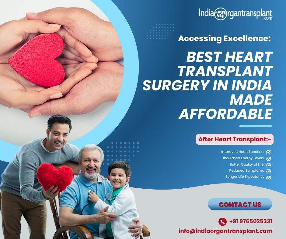 Accessing Excellence: The Best Heart Transplant Surgery in India Made Affordable

#hearttransplantsurgery #hearttransplantatlowestcost #hearttransplantspecialists #heartfailure #india

👉 Read more:- indiaorgantransplant.wordpress.com/2024/05/14/acc…