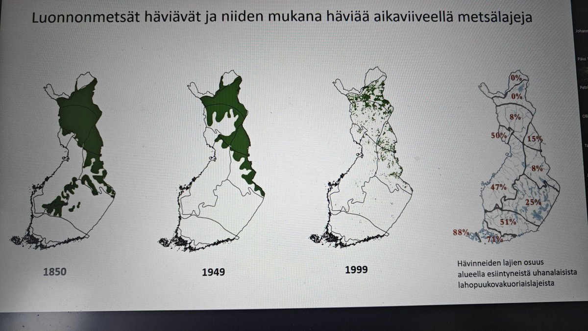 @KKuusiahde @_jussimakinen_ @PanuHalme @Yleisradio @mmm_fi @KaiMykkanen @SariEssayah Onko @KKuusiahde mielestäsi aivan ok, että Suomen loputkin vanhat metsät kaadetaan? Ei metsätalous ole Suomessakaan kestävää pelkillä puheilla.