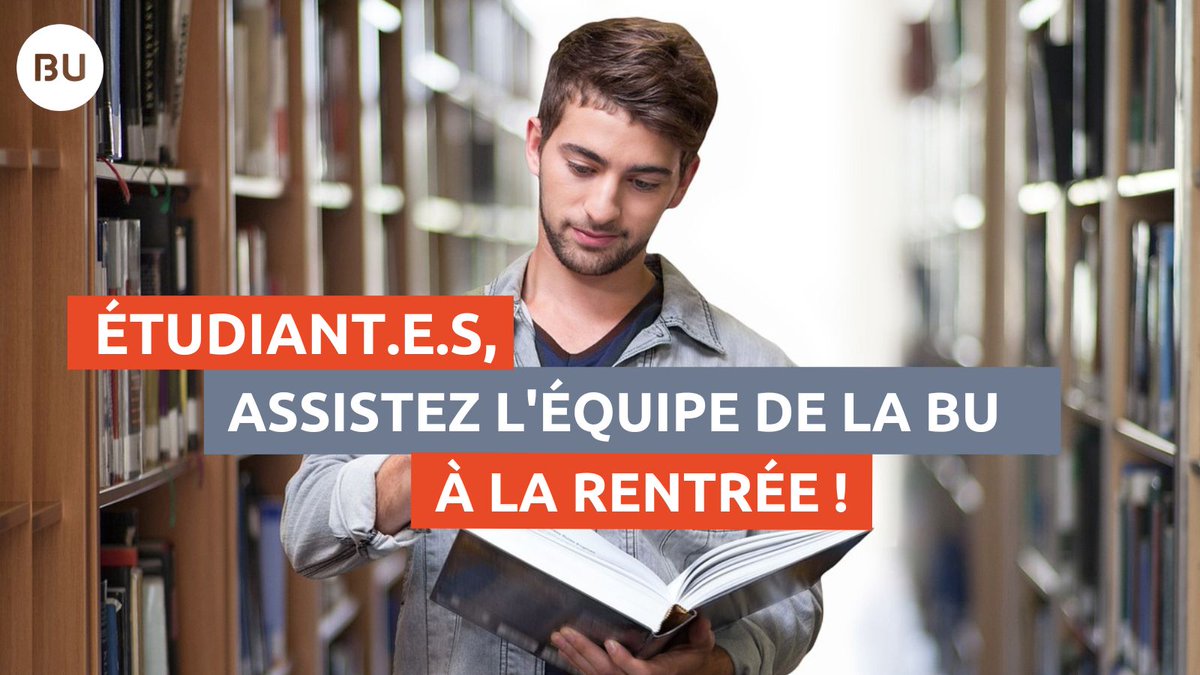 Vous étudiez en #Master ou #Doctorat et cherchez un #Emploi pour 2024-2025 ? 📢 Les #Bibliothèques @Universite_Caen recrutent des moniteurs étudiants pour l'accueil et l'information des usagers, le rangement des documents bit.ly/4dHDVQI Candidatez avant le 31 mai ! #Job