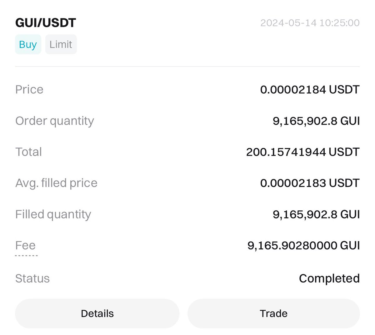 Spot Sepetime $GUI Eklemesi Yaptım 

➖Nakitim düzenli olarak $GUI ve $COQ toplama için ayarlıyorum…

➖Önümüzdeki dönemde $APT ekosisteminde bir hype bekliyorum bu nedenle adet arttırmaya devam edeceğim.

➖Ayrıca <a href="/guiinuonaptos/">GUI INU☠️</a>’un yakında PFP koleksiyonu çıkaracağı konuşuluyor