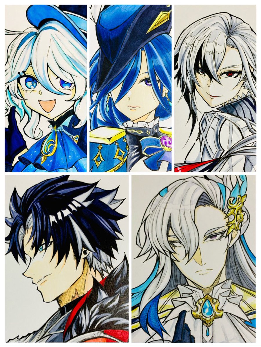 最近描いた絵たち 