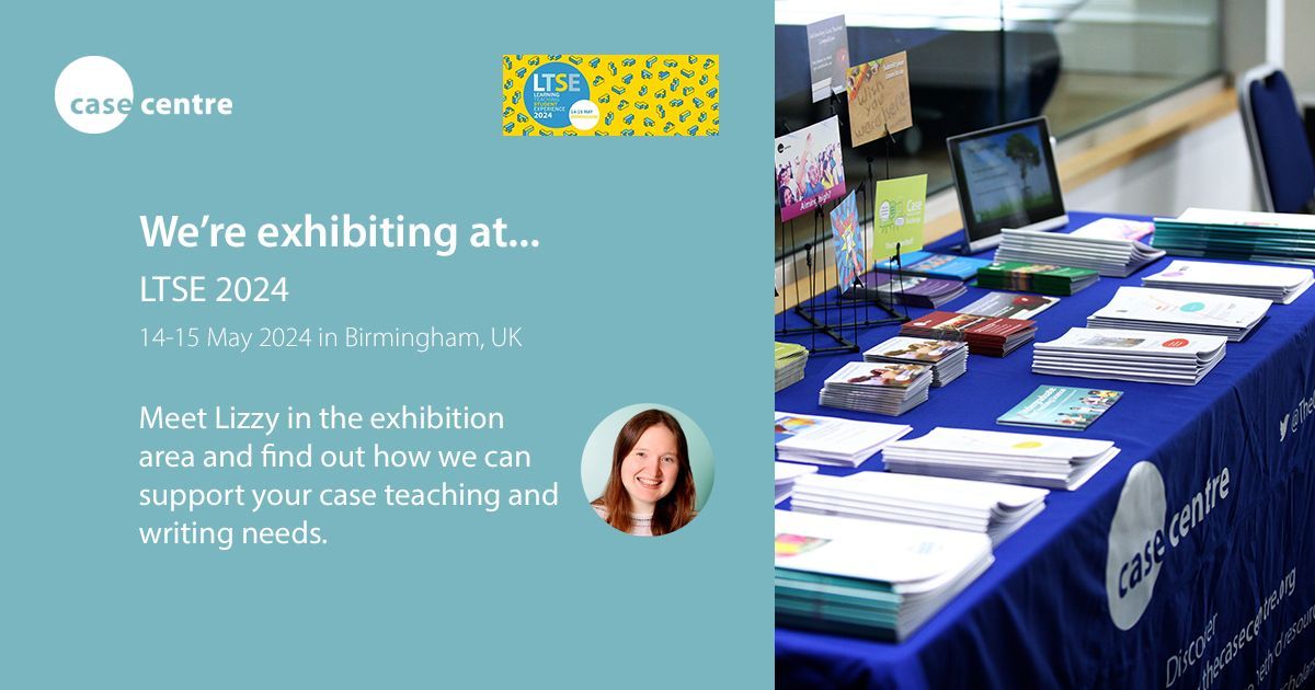 .@cases_lizzy is exhibiting at @CharteredABS LTSE 2024 in Birmingham, UK 🇬🇧 today and tomorrow. Pop by our stand and find out more about case distribution, scholarships, workshops, webinars, and much more! #casesupport