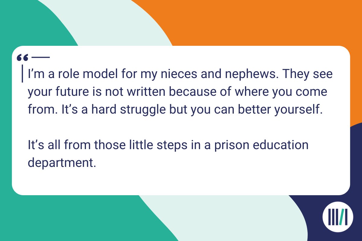 Paul left school at 15 with no qualifications. While in prison, he applied for an art course through PET – the start of his journey to gaining a Masters in Fine Art. Listen to our Radio 4 Appeal to hear how education transformed his life: ow.ly/jL6l50REsqq @FreeNazanin