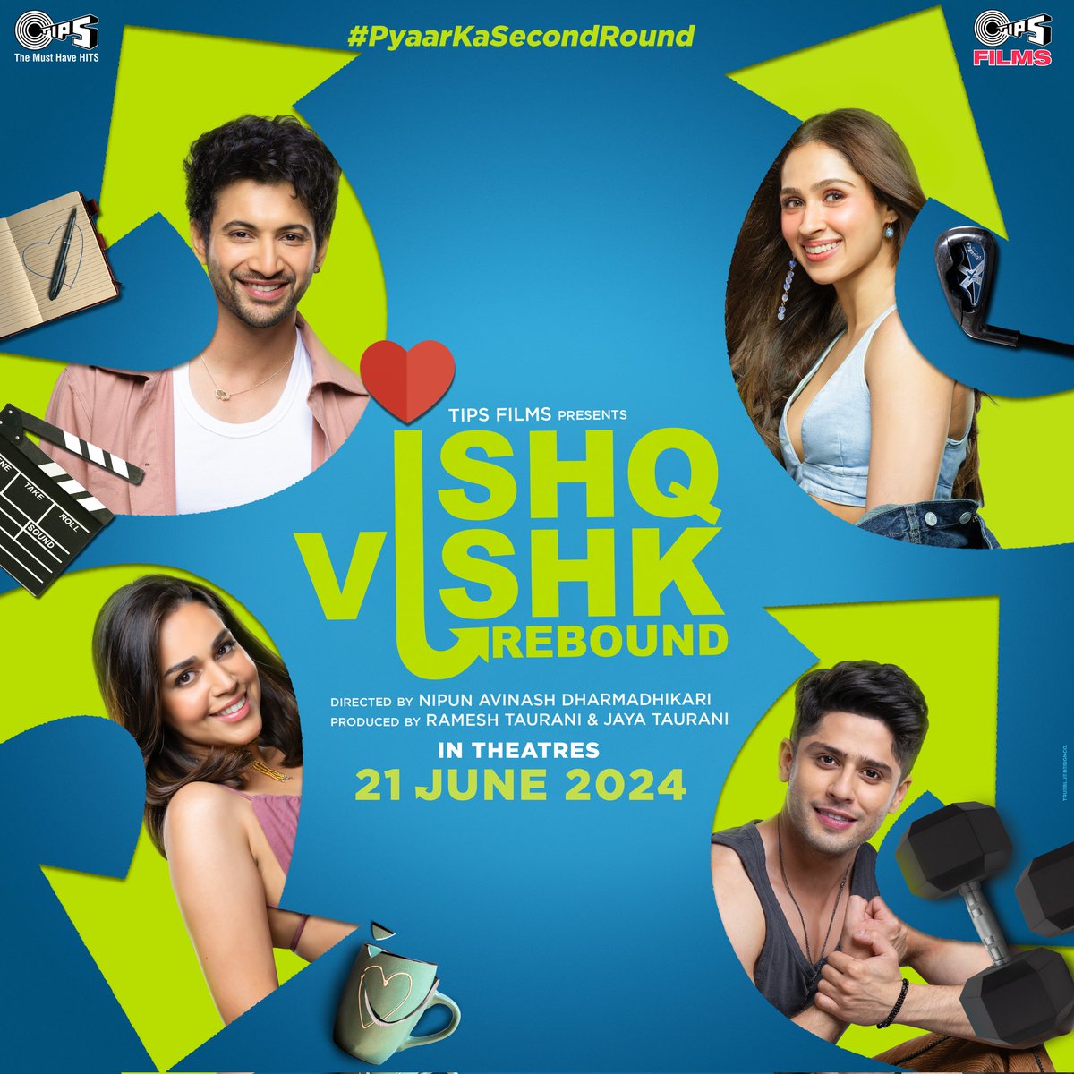 Re-directing you to the official season of #PyaarKaSecondRound ➡️❤️⬅️ Link: instagram.com/p/C68GZ5DNNpV/… Meet the dynamic cast of #IshqVishkRebound, Rohit Saraf as Raghav, Pashmina Roshan as Sanya, Jibraan Khan as Sahir and Naila Grrewal as Riya. _Tips Films Presents, ‘ISHQ VISHK