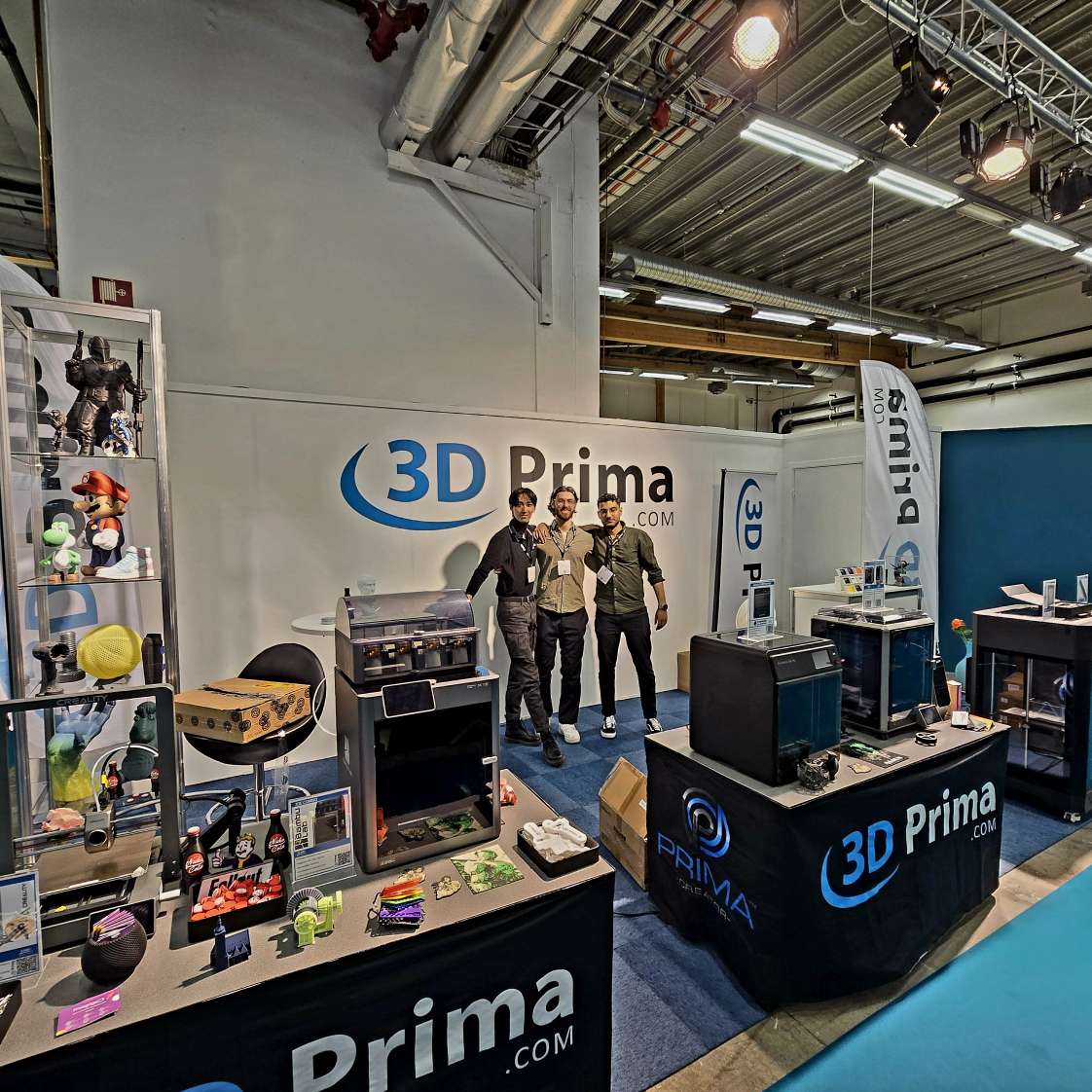 3DPrima's tweet photo. We're all set up and ready to go for the first day of Elmia3D in Jönköping, Sweden! 🇸🇪 😀

Please come by our booth, 📍 C04:38, to see the latest from our partners @BambulabGlobal, @Creality3dP, @ff3dprinters, @Raise3D, @Revopoint3d and @Shining3D.

#3DPrima #Elmia3D #3DPrinting https://t.co/GpK4CmzNCN