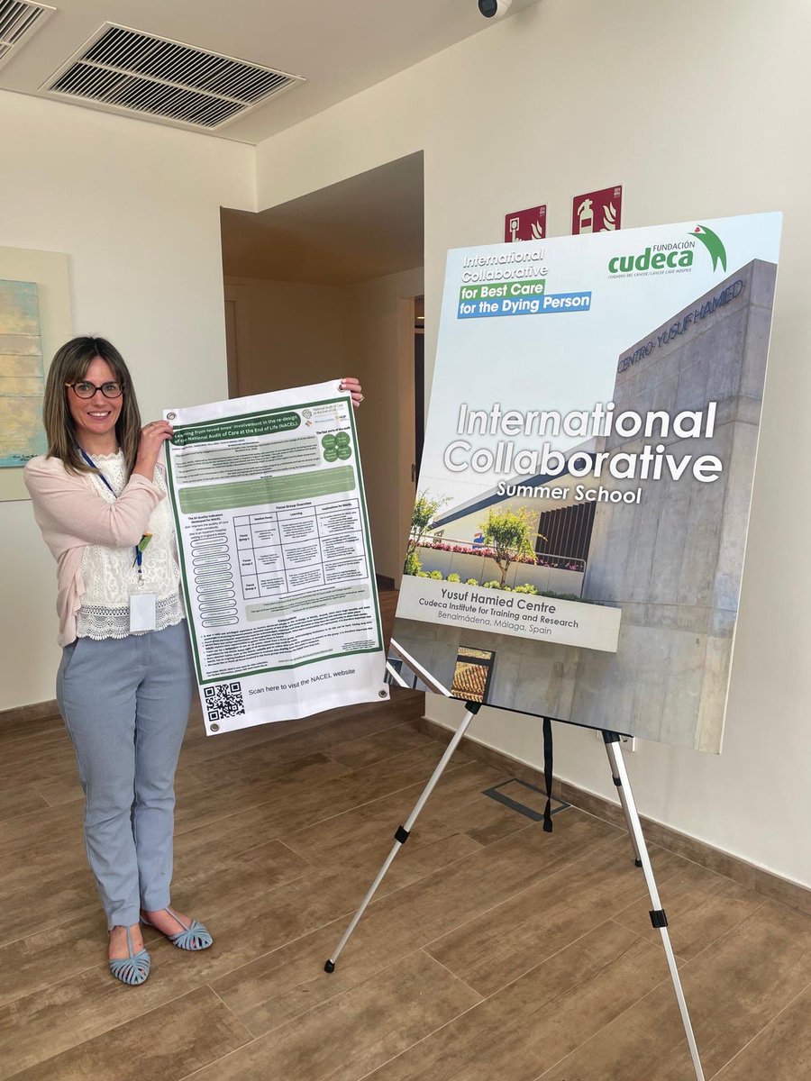 Malaga summer school 2024. @_jessmoss presenting a poster and speaking on behalf of @NHSBenchmarking and #NACEL yesterday. Congratulations Jess and @DrRosieBronnert