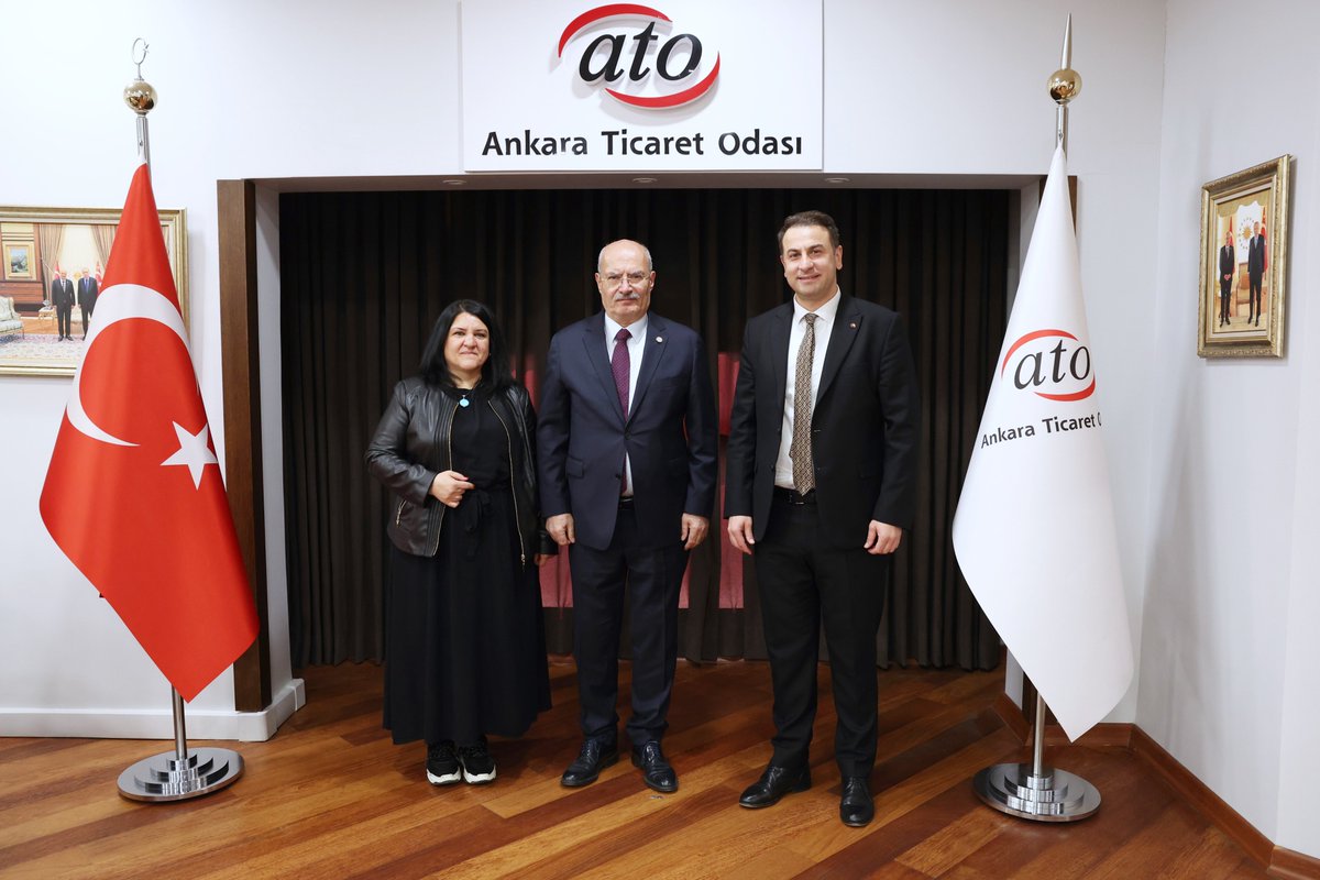 Ankara Ticaret Odası Yönetim Kurulu Başkanı @GurselBaran, @TOBBiletisim Oda ve Borsalar Daire Başkanı Volkan Tufan’ı konuk etti.